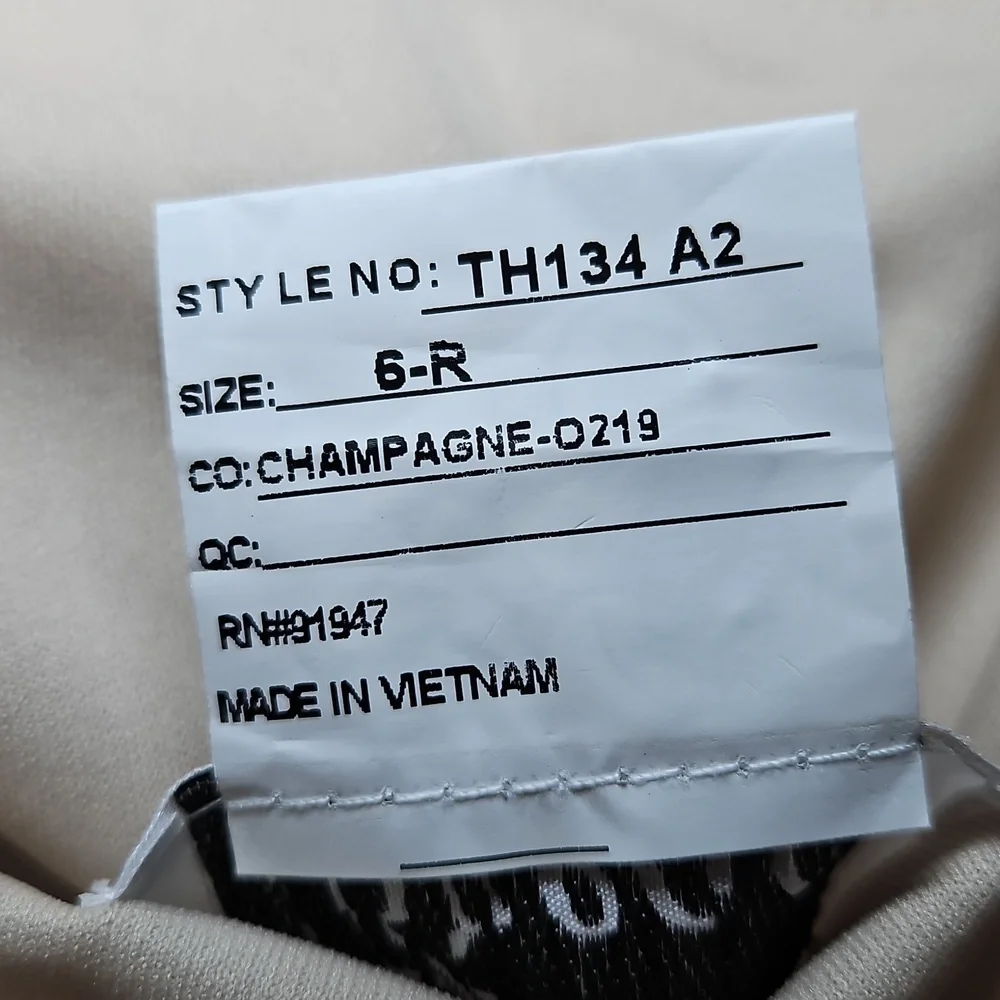 Thread Chiffon Square Neckline Style TH134 - Picture 9 of 10